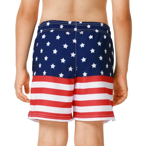 HODOSPORTS Boys Swim Trunks Swimwear Bathing Suits Swim Shorts with Pockets3