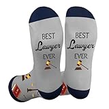 nuozodki Gifts for Lawyers Men Women - Funny Birthday, Christmas, Graduation,Retirement Passing Bar Exam Gifts for Attorney Lawyer Gift for Men,Mens Socks,Attorney Gift