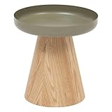 Matière : Acier Paris Prix Atmosphera Créateur d\'intérieur - Table d\'Appoint Design Hercyna 41cm Vert de Gris