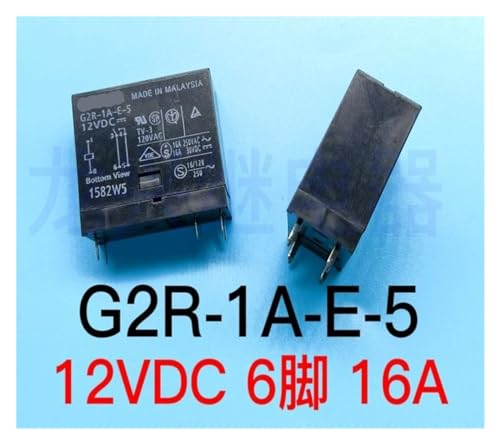 Relé G2R-1A-E-5 de 12VDC y 16A para control de circuitos de potencia 3