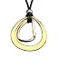 Teardrop Gold Pendant