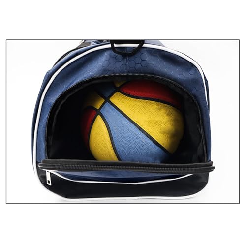 Travel Duffle Bag Sports Gym Bag Adults Luggage Bag Portable Shoulder Bag Overnight Bag for Camping Exercise Travel Outdoor, Navy Blue4