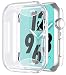 Bovon for Apple Watch Series 4 Screen Protector (44mm), iWatch 4 Case [3D Touch] [All Around Protective] [Ultra Clear] Soft TPU Cover Bumper for 2018 New Apple Watch 4