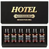Hotel Collection Luxury Scent for Diffuser Oils Set Inspired by Iconic 5-Star Hotels- Aromatherapy Essential Oils for Diffuser & Home Scenting