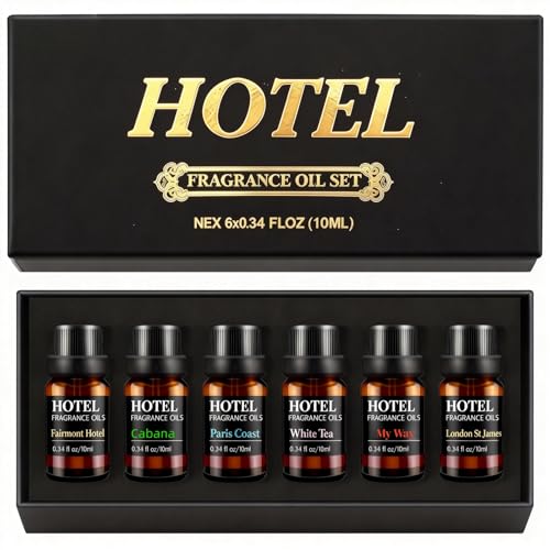 Hotel Collection Luxury Scent for Diffuser Oils Set Inspired by The My Way 、Westin White...