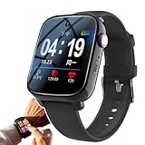 Wasd3Pods Smartwatch Mit Sturzerkennung, GPS-Ortung, SOS-Taste + Sturzalarm, Videoanruffunktion, Gesundheitsüberwachung, Ip67 Wasserdichtigkeit, Für Selbstständig Lebende Senioren