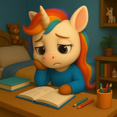 Petite Licorne fait ses devoirs