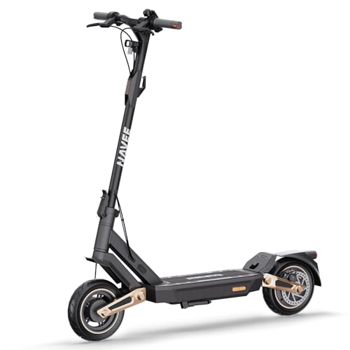 NAVEE Electric-Scooter-Adults, e Scooter ST3, Off Road Fast 25 20 Mph, 1000w 500w Motor with Suspension, Long Range 38 30 Miles, 10 inch Tires All Terrain, Heavy Duty Commuter Teens Men Adult Students