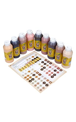 Save 34% on Crayola Skin Tone Washable Paint Set - Image 2