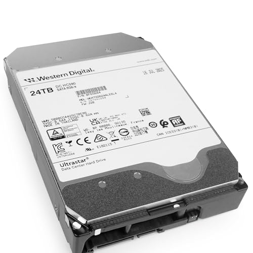 WD Ultrastar DC HC590 0F65672 - Disco rigido - Data Center - Crittografato - 26 TB - Interno - 3,5" (8,9 cm)