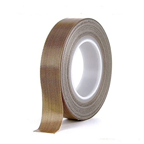 Image of PTFE Tape for Vacuum Sealer Machine, Hand Impulse Sealers Insulation PTFE Coated Fiberglass Adhesive Tape 500℉ High-Temp Fiberglass Adhesive Tape (3 /4-inch x 33FT)