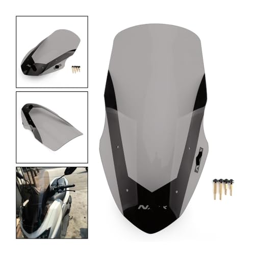 Pare-brise moto N-Max 125 contre le vent bulle haute protection