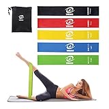 Fasce per esercizi ad anello di resistenza con guida per le istruzioni, Home Fitness, Fasce per...