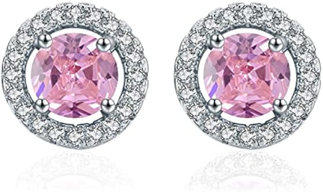 Pendientes De Plata Para Mujer Con Circonitas En Forma