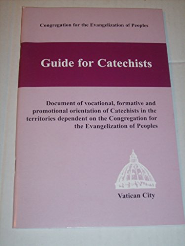 Guide for Catechists 155586824X Book Cover