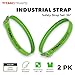 Titan Industrial Straps – Strong & Simple Tie-Downs for Construction (Welders, DIY Home) & 1st Responders – 3 Year Warranty, Batch Tested – 70 lb. Working Load, 36