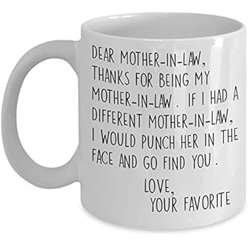 funny mother in law mugs