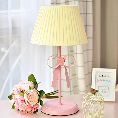 Leuke strik tafellamp, metalen slaapkamer bedlampjes, decoratieve bureaulamp nachtlampje cadeau voor meisjeskamer Warm as ever Leuke strik tafellamp, metalen slaapkamer bedlampjes, decoratieve bureaulamp nachtlampje cadeau voor meisjeskamer Warm as ever