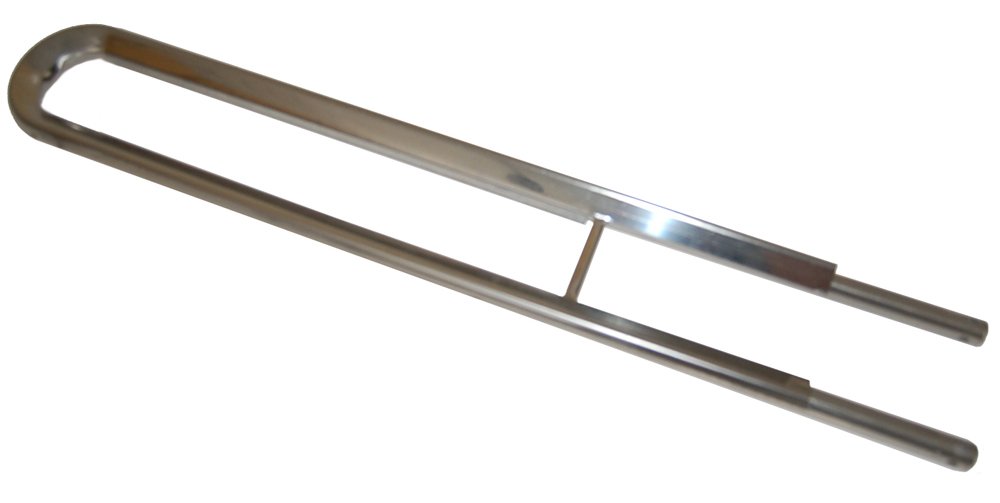 Music City Metals 13702 Stainless Steel Burner Replacement for Select Charbroil and Kenmore Gas Grill Models