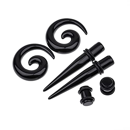 Memsion Ear Stretching Kit 54 Pieces 14Gauges-00Gauges Earrings Piercing Kit3