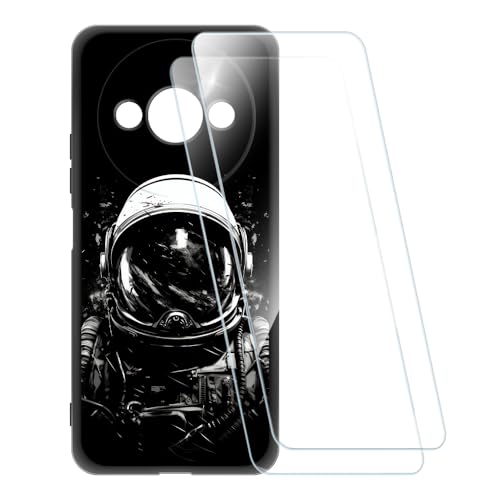 ESACMOT �v�����g�P�[�X + 2�������K���X�t�B���� Xiaomi Redmi A3X 4G �Ƃ̌݊�������, �Ռ��z���\�t�g�J�o�[ HD�N���A (�F����s�m)