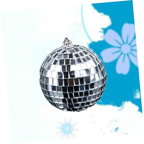DECHOUS - Bola espejada reflectante, 3 piezas, diámetro 10 cm, para fiestas, bodas y decoración de eventos miniatura 4