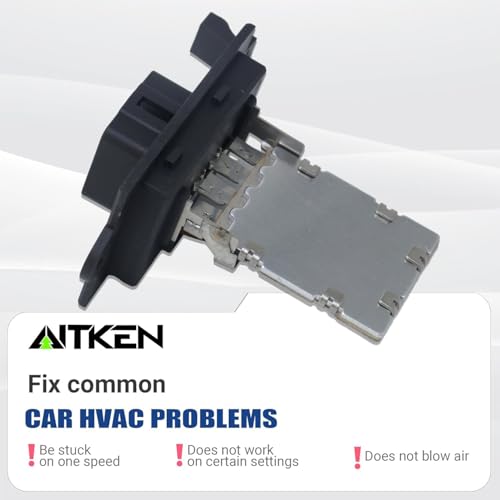 Image of AITKEN AC Blower Motor Resistor Compatible with Ford Focus 2008-2011, Suitable for manual AC Replace #8S4Z18591A 5369845 RU709 JA1745 4P1623