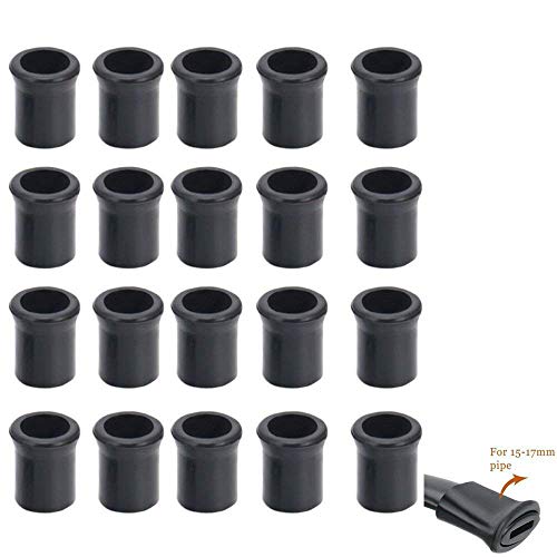 Rauchen Rohr-Bits, Medical Gummi Bits Displayschutzfolie für Vorbau, 20 Stück Cover