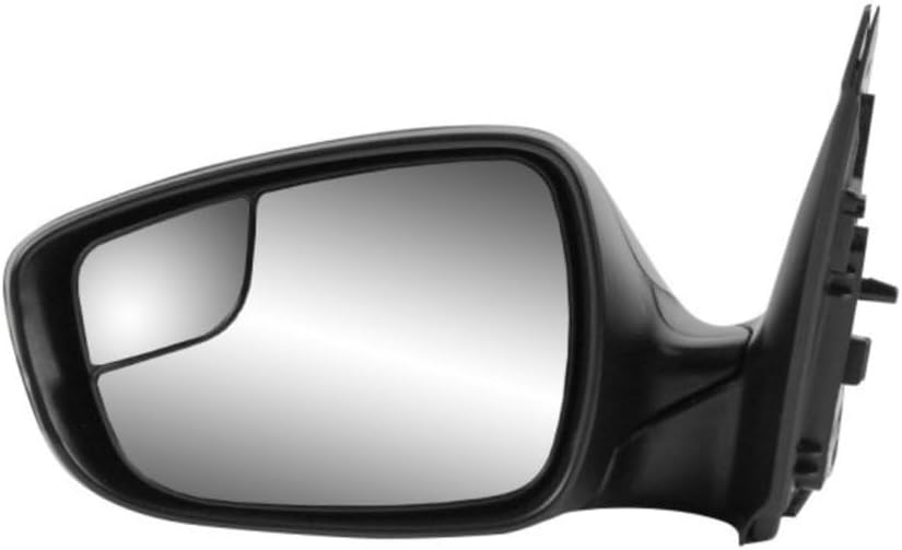 KarParts360 For Hyundai Accent 2014 2015 2016 2017 Door Mirror Driver Side | Textured Black | Paint To Match Cover | Power | Foldaway | Heated | With Spot Mirror | Sedan | For HY1320221 | 876101R900