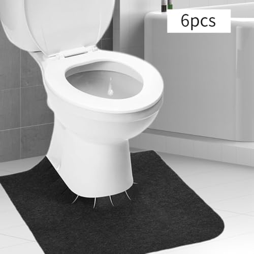 Alfombrillas para urinarios absorbentes antideslizantes y cubiertas para inodoro 8