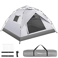Amazon.co.jp: Rocacoco ワンタッチテント 3人用 4人用 テント