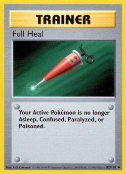 Pokemon - Full Heal (82/102) - Base Set