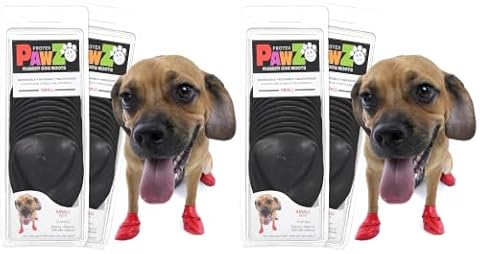Pawz Dog Boots PawZ Rubber Dog Boots for Small Paws — $61.98 (21% off)