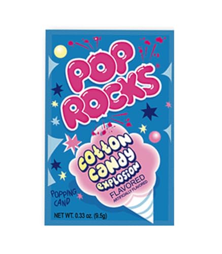 Pop Rocks cotton candy explosion