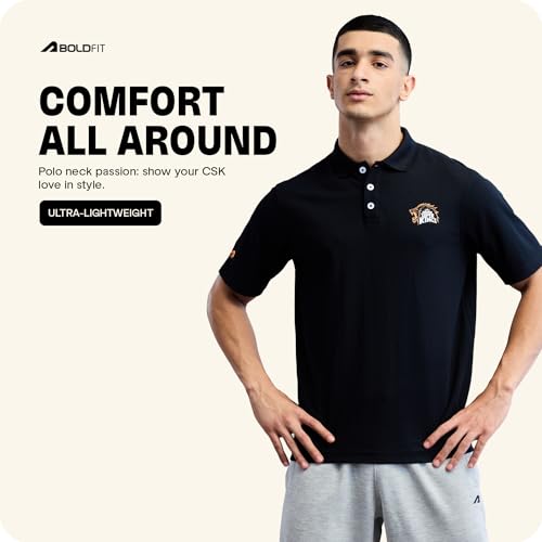 Chennai-Super-Kings-CSK-Official-Merchandise-Polo-Tshirt-for-Men-Regular-Fit-Tshirt-for-Men-Collar-T-Shirts-for-Men-Casual-Wear-Tshirts-for-Man-Csk-Logo-Mens-Tshirt-CSK-Polo-Men-Tshirt-CSK-T-Shirt