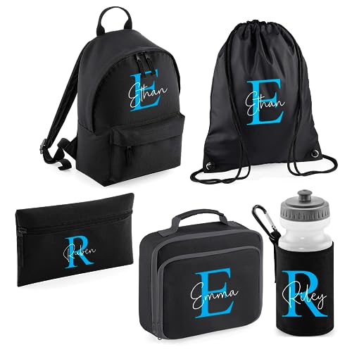 Personalised Kids Back To School Kit with Custom Name & Init