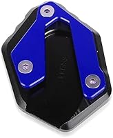 Vista 5 de Soporte lateral para motocicleta, placa de apoyo compatible con XSR 700 2015-2021 XSR700 XTribute 2019-2021 MT-07 2014-2021 MT-07 Tracer 2016-2021