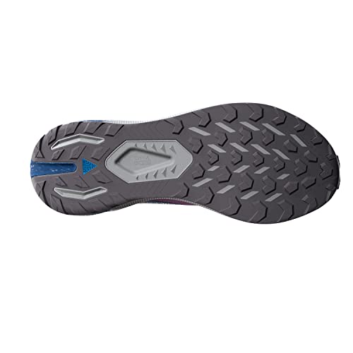 Brooks Tênis de corrida feminino Catamount 2 Trail, Violeta, azul-marinho/ostra, 9.5