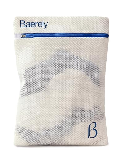 Mesh Laundry Bag for Shapewear, Bras & Delicates 12x16 in Pearl White