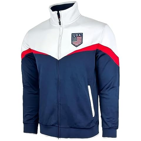 Generic Men's USA Track Jacket Cover