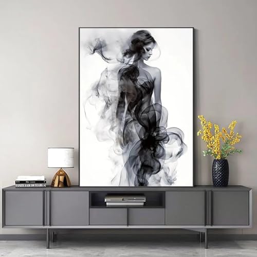 Affiche d'art mural moderne abstrait pour embellir un mur blanc vide