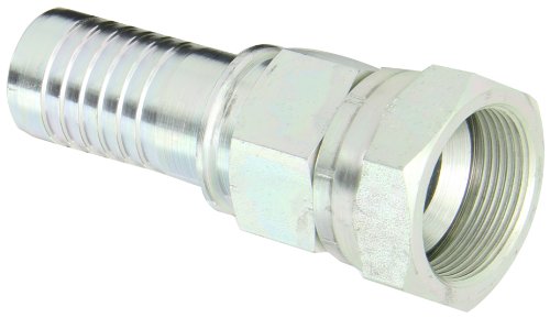 Image of EATON Weatherhead 03920K-620 Female Swivel Hose Fitting, SAE 37 Degree, AISI /SAE 12L14 Carbon Steel, 1-1 /4 inch Hose ID, 1 1 /4 inch Pipe Size
