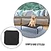 Abaodam Breathable Dog Cot Removable Mesh Pad Outdoor Indoor for Small to Dogs Easy to Stylish Seasons