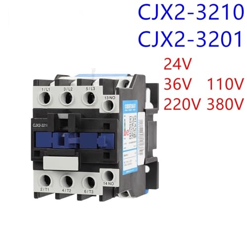 Contacteur 32A triphasé CJX2-3201 36V commande de puissance moteur - 3