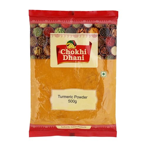 Chokhi Dhani Turmeric Powder 500 gm | Natural Turmeric for Daily Cooking & Wellness | Haldi Powder