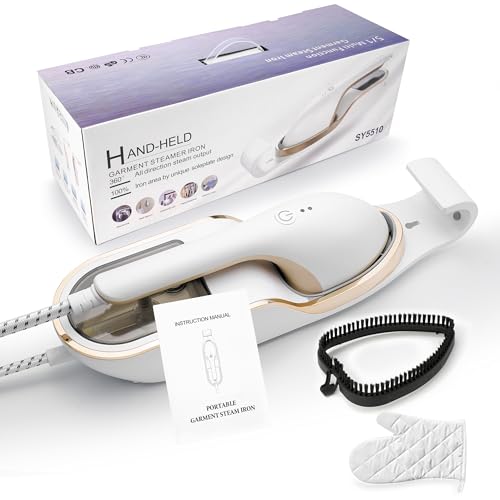 3-in-1 Steamer for Clothes, 1500W Leak-Proof, 330ml