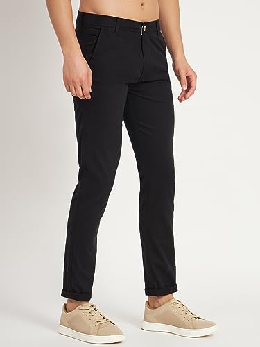 Image of KARGEENS Men Kargeens Men's Cotton Slim Fit Casual Chinos Trousers for Men Stylish