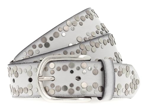 Ceinture cuir blanc 35mm Vanzetti W70 pour ajuster parfaitement vos pantalons ajustés