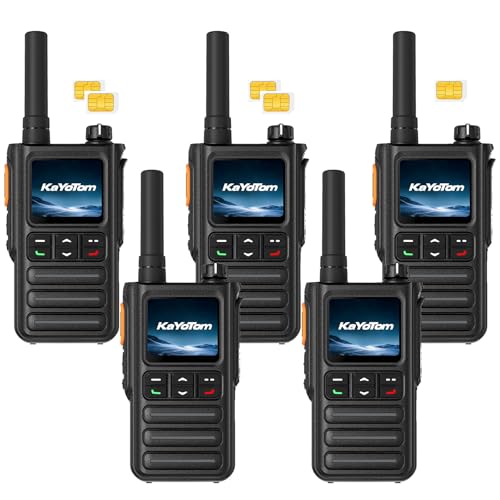 Image of Lifetime Free Rapid GPS Unlimited Range Global Walkie Talkies - Long Range Two Way Radio, IP65 Waterproof, AI Noise Cancellation for Nationwide Outdoor, Logistics, Road Trips & Family (5-Pack)