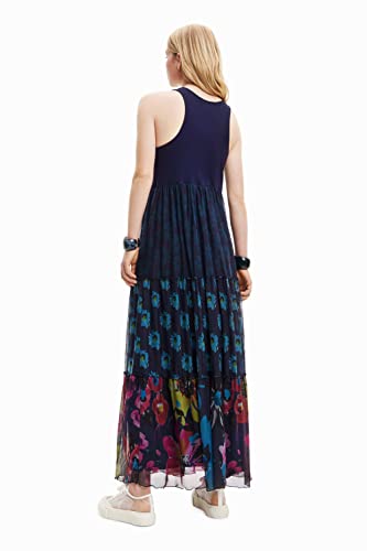 Desigual Women's Long Combination Tulle Dress2